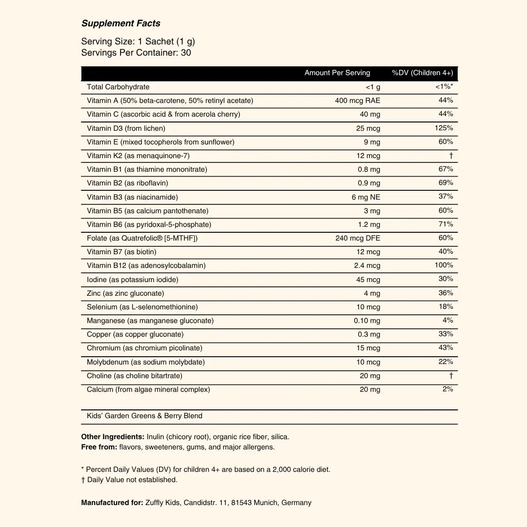 Kids' Unflavored Multivitamin [Free Today]